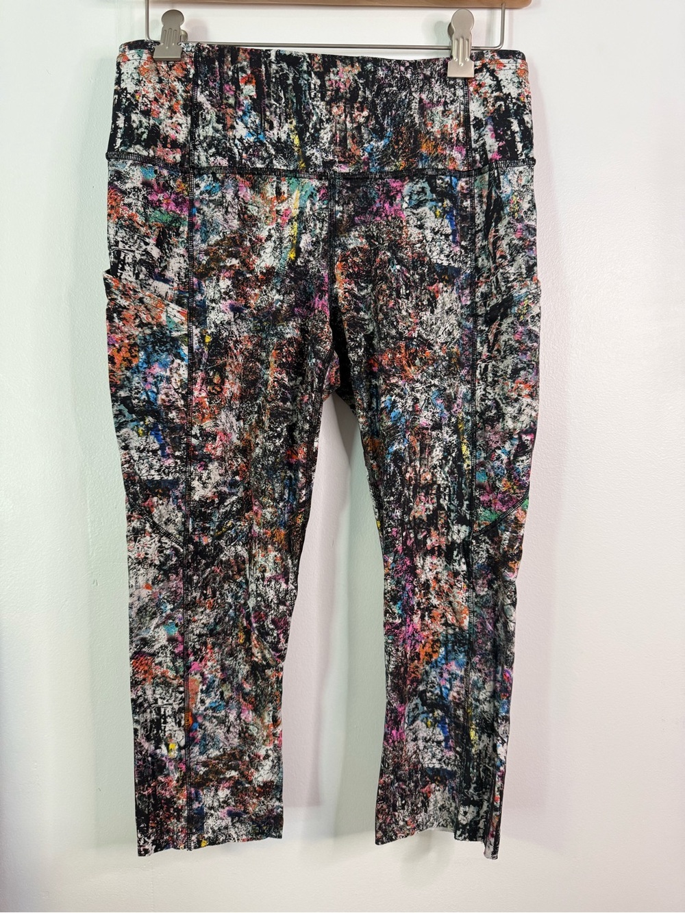 lululemon athletica Multicolor Abstract Print Leggings